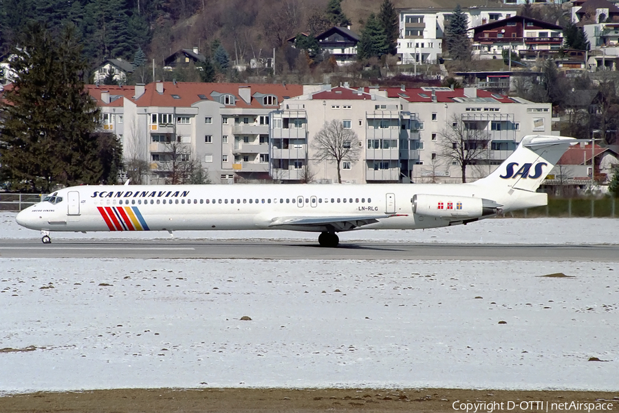 SAS - Scandinavian Airlines McDonnell Douglas MD-82 (LN-RLG) | Photo 145189