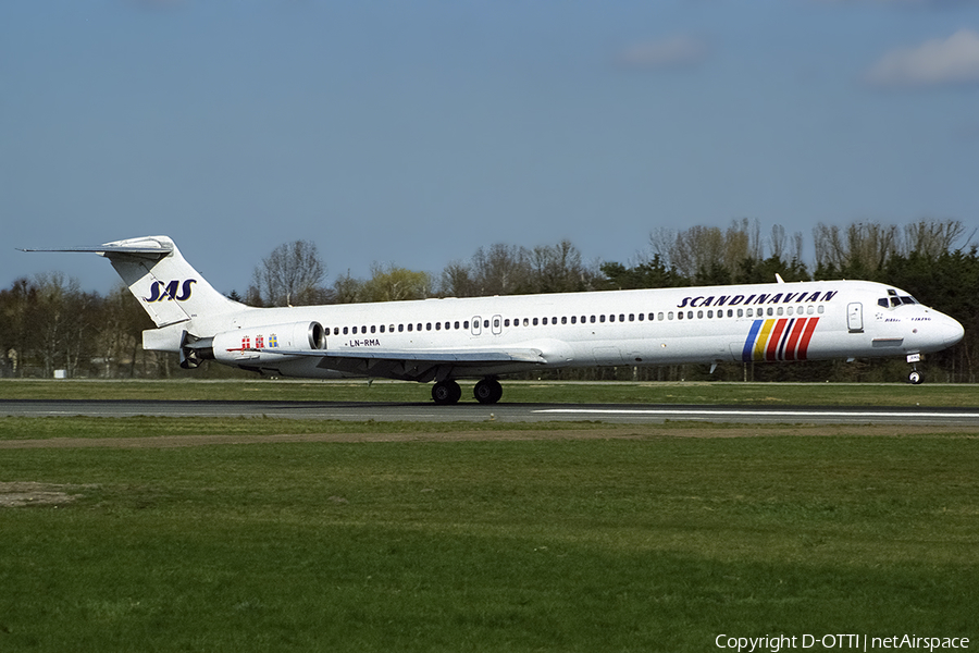 SAS - Scandinavian Airlines McDonnell Douglas MD-82 (LN-RMA) | Photo 456334