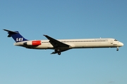 SAS - Scandinavian Airlines McDonnell Douglas MD-82 (LN-RML) at  Hamburg - Fuhlsbuettel (Helmut Schmidt), Germany