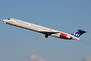 SAS - Scandinavian Airlines McDonnell Douglas MD-81 (LN-RMM) at  Manchester - International (Ringway), United Kingdom
