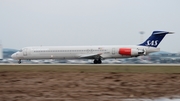 SAS - Scandinavian Airlines McDonnell Douglas MD-82 (LN-RMR) at  Dusseldorf - International, Germany