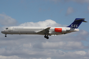 SAS - Scandinavian Airlines McDonnell Douglas MD-87 (LN-RMU) at  Hamburg - Fuhlsbuettel (Helmut Schmidt), Germany