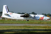 SAS - Scandinavian Commuter Fokker 50 (LN-RNB) at  Hannover - Langenhagen, Germany