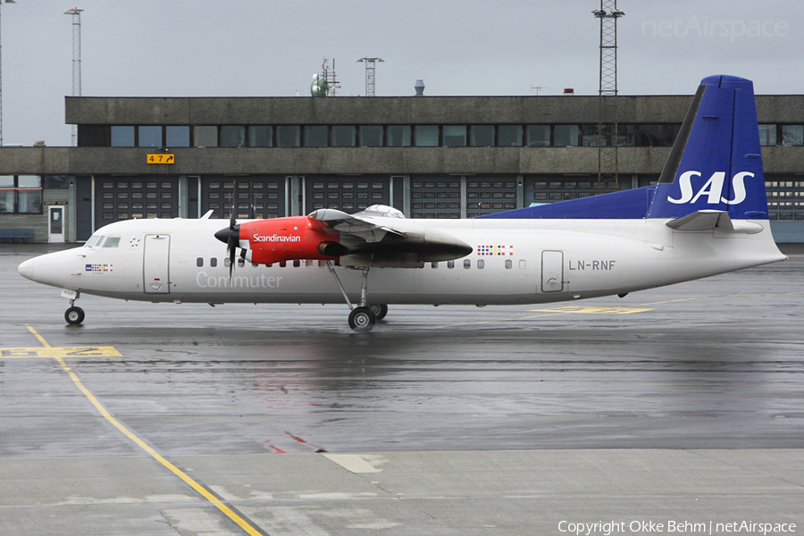 SAS - Scandinavian Commuter Fokker 50 (LN-RNF) | Photo 52368
