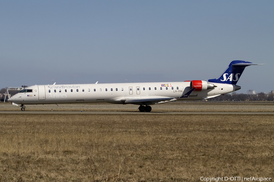 SAS - Scandinavian Airlines Bombardier CRJ-900LR (LN-RNL) | Photo 404762