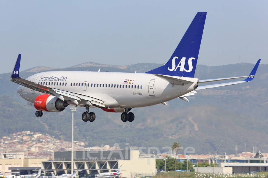 SAS - Scandinavian Airlines Boeing 737-783 (LN-RNW) | Photo 209404