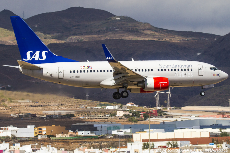 SAS - Scandinavian Airlines Boeing 737-783 (LN-RNW) | Photo 128266