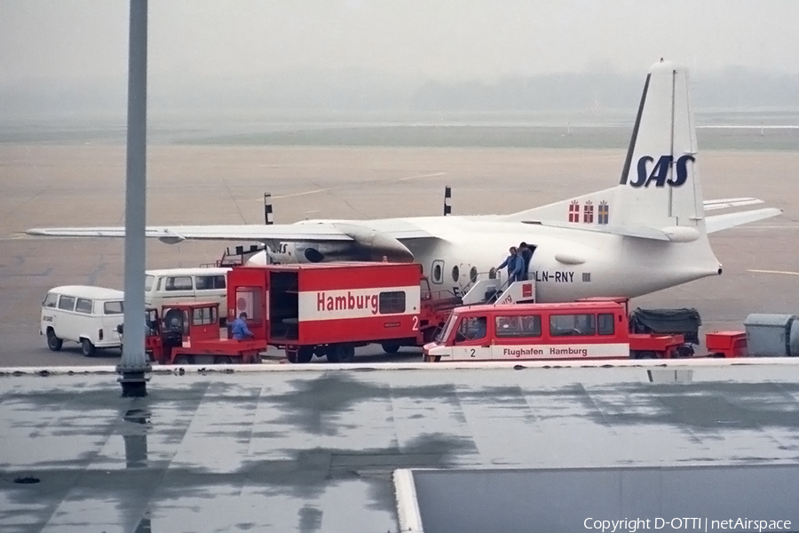 SAS - Scandinavian Commuter Fokker F27-600 Friendship (LN-RNY) | Photo 191614