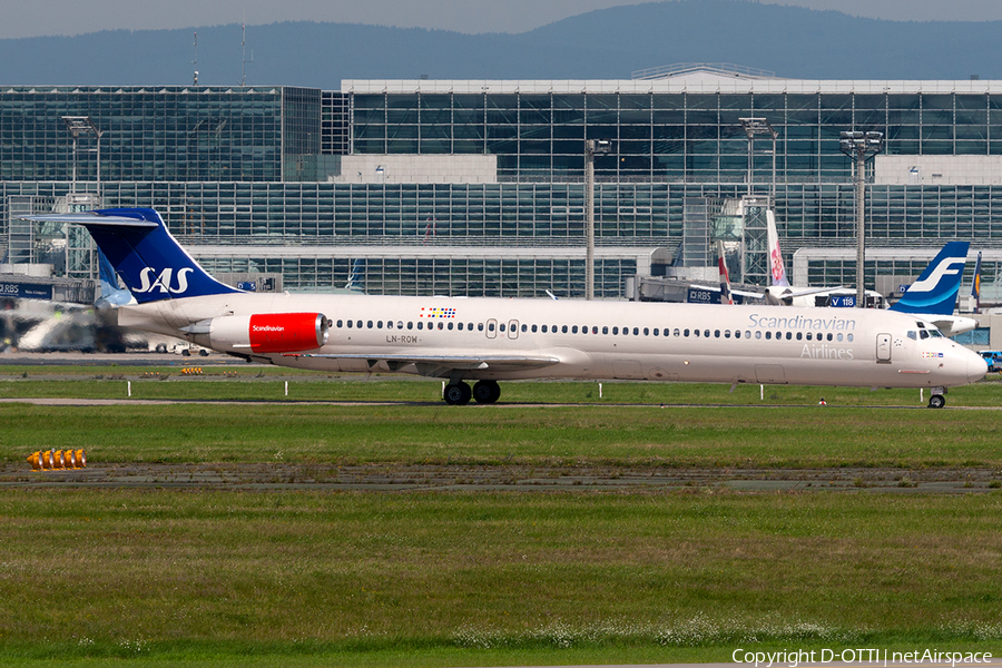 SAS - Scandinavian Airlines McDonnell Douglas MD-82 (LN-ROW) | Photo 201925