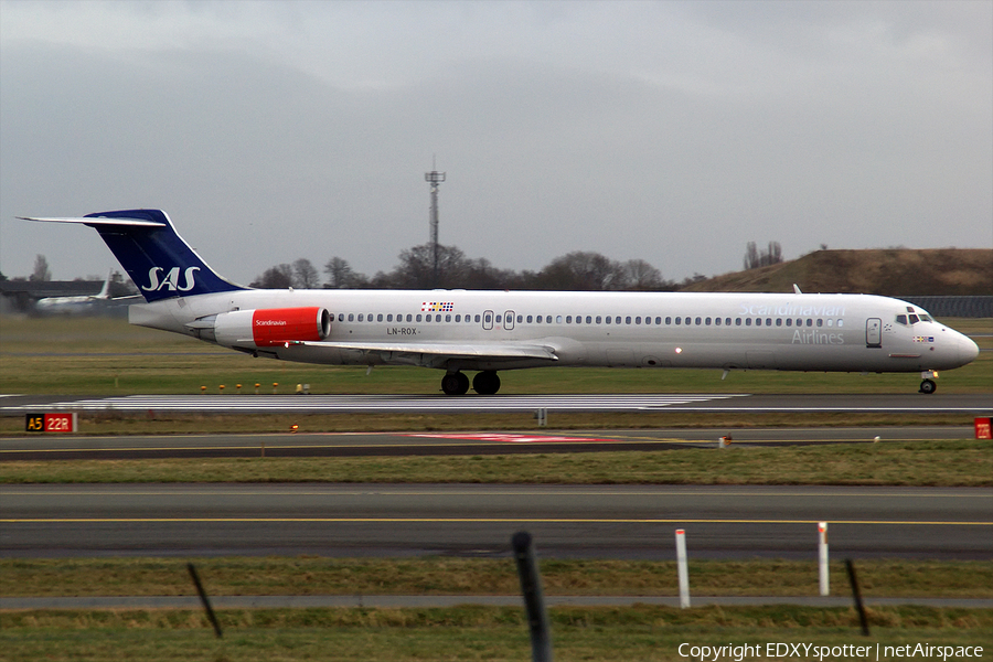 SAS - Scandinavian Airlines McDonnell Douglas MD-82 (LN-ROX) | Photo 280201