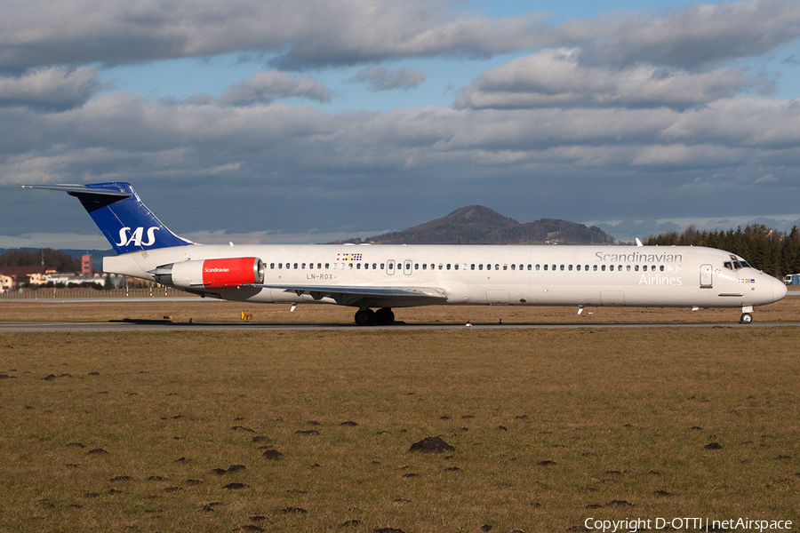 SAS - Scandinavian Airlines McDonnell Douglas MD-82 (LN-ROX) | Photo 192465