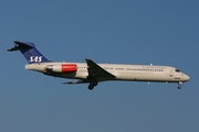 SAS - Scandinavian Airlines McDonnell Douglas MD-87 (LN-ROZ) at  Zurich - Kloten, Switzerland