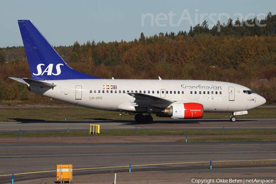 SAS - Scandinavian Airlines Boeing 737-683 (LN-RPE) | Photo 92458