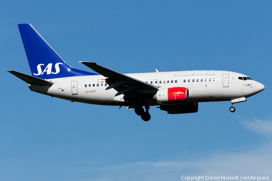 SAS - Scandinavian Airlines Boeing 737-683 (LN-RPF) | Photo 485067
