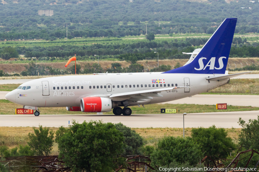 SAS - Scandinavian Airlines Boeing 737-683 (LN-RPG) | Photo 257240