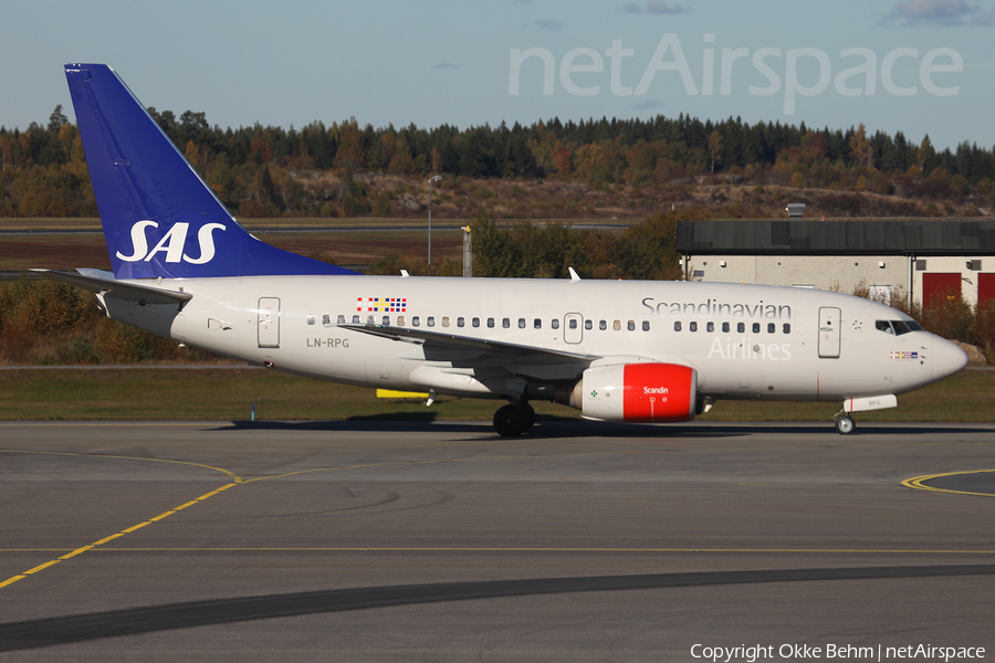 SAS - Scandinavian Airlines Boeing 737-683 (LN-RPG) | Photo 92460