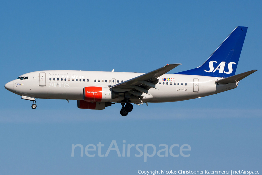 SAS - Scandinavian Airlines Boeing 737-783 (LN-RPJ) | Photo 121598