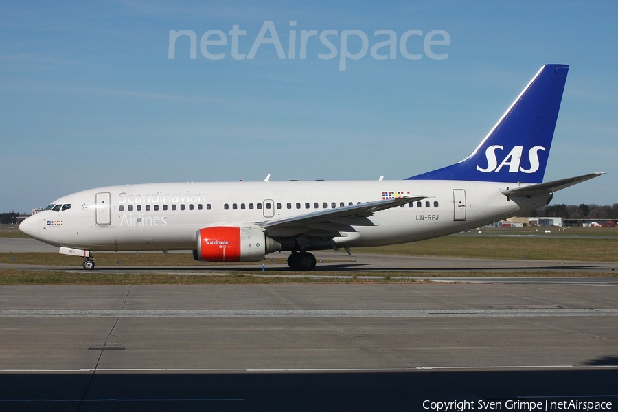 SAS - Scandinavian Airlines Boeing 737-783 (LN-RPJ) | Photo 71227