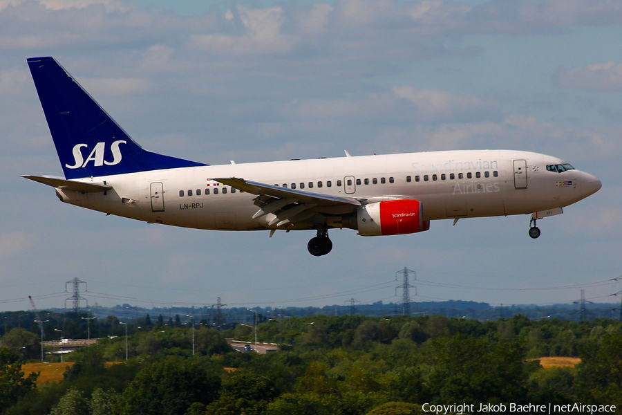 SAS - Scandinavian Airlines Boeing 737-783 (LN-RPJ) | Photo 187323