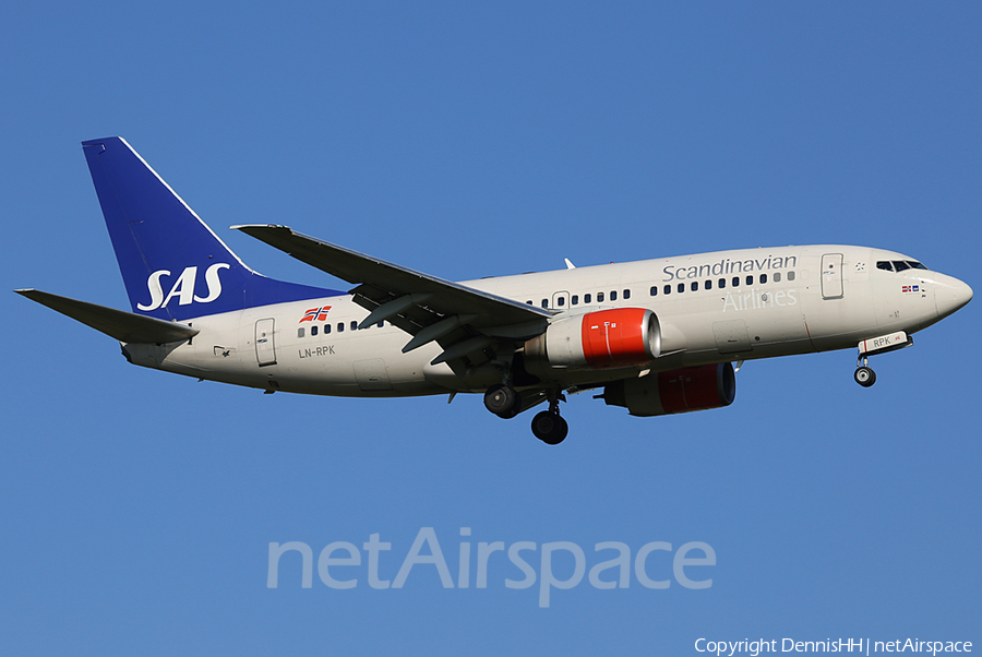 SAS - Scandinavian Airlines Boeing 737-783 (LN-RPK) | Photo 361107