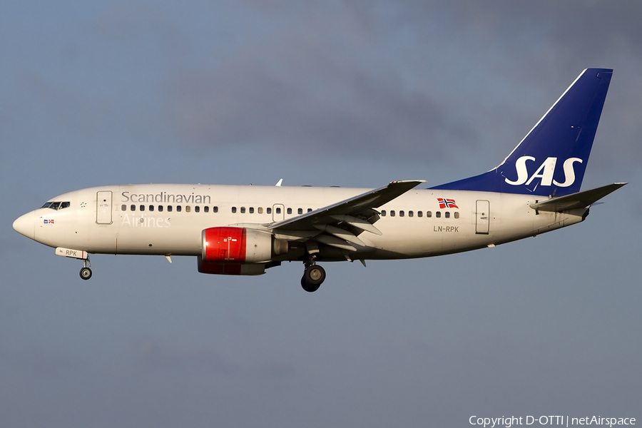 SAS - Scandinavian Airlines Boeing 737-783 (LN-RPK) | Photo 472572