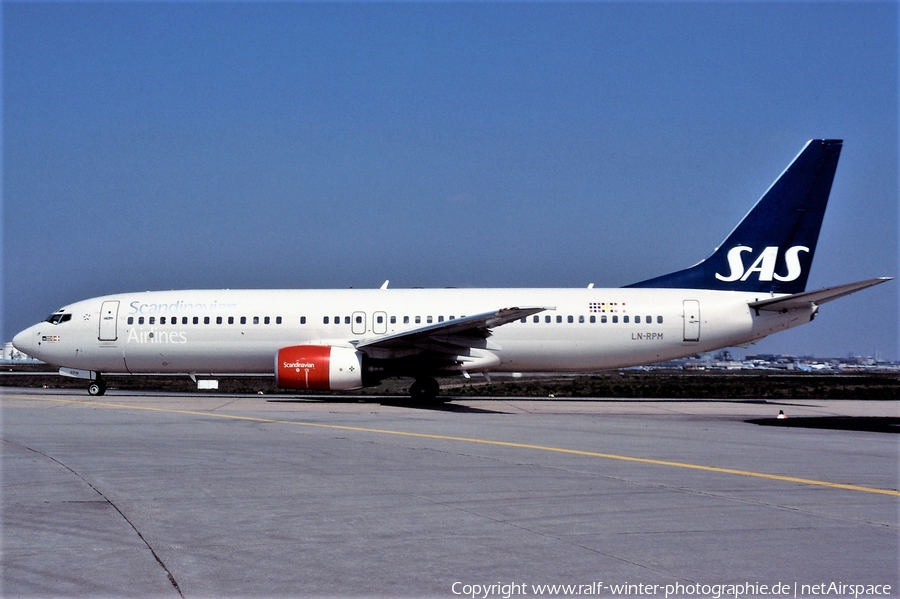 SAS - Scandinavian Airlines Boeing 737-883 (LN-RPM) | Photo 493809