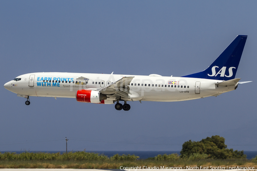 SAS - Scandinavian Airlines Boeing 737-883 (LN-RPM) | Photo 97376