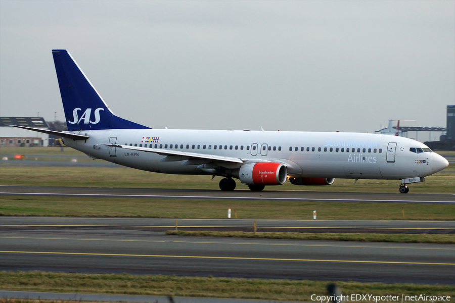 SAS - Scandinavian Airlines Boeing 737-883 (LN-RPN) | Photo 280182