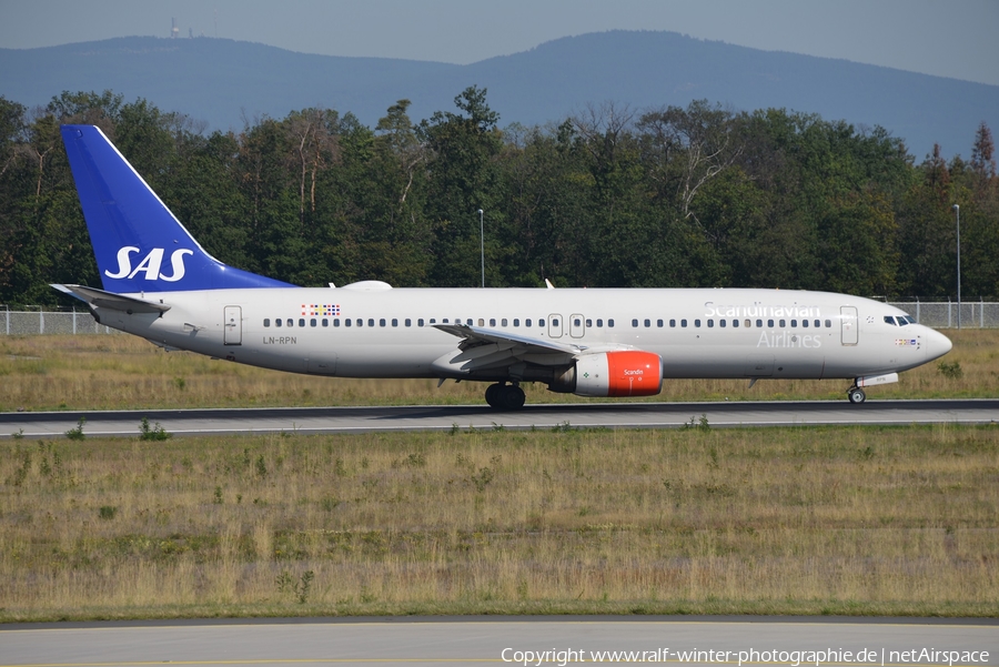 SAS - Scandinavian Airlines Boeing 737-883 (LN-RPN) | Photo 377079