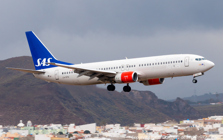 SAS - Scandinavian Airlines Boeing 737-883 (LN-RPN) | Photo 335688