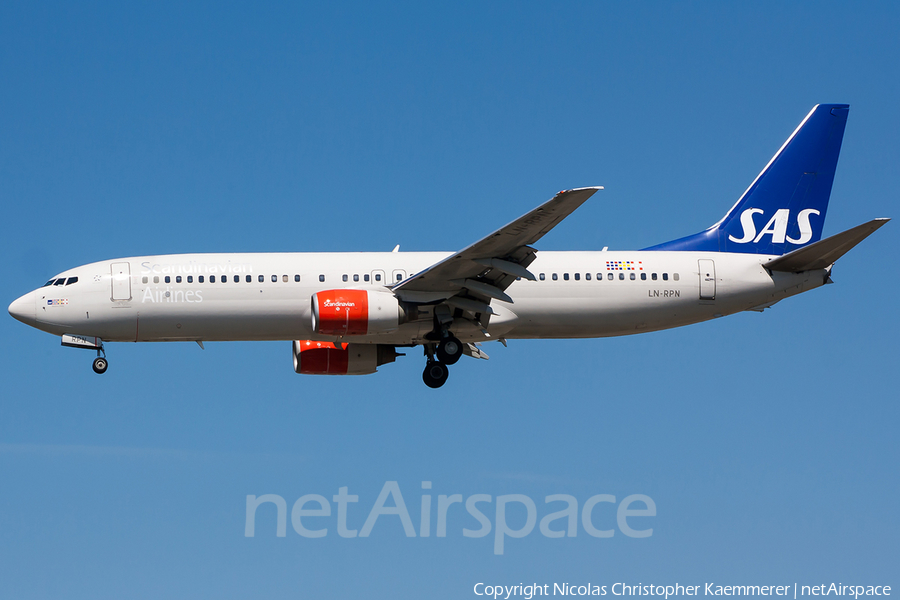 SAS - Scandinavian Airlines Boeing 737-883 (LN-RPN) | Photo 121599