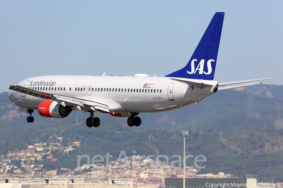 SAS - Scandinavian Airlines Boeing 737-883 (LN-RPO) | Photo 204298