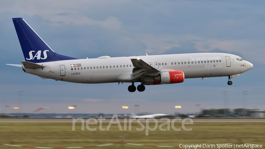 SAS - Scandinavian Airlines Boeing 737-883 (LN-RPO) | Photo 221840