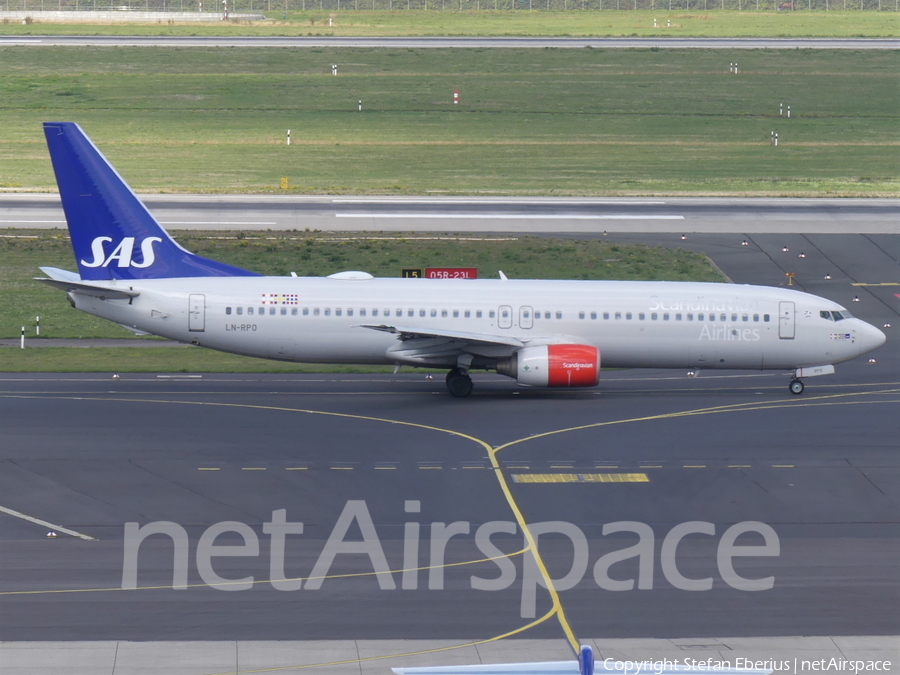 SAS - Scandinavian Airlines Boeing 737-883 (LN-RPO) | Photo 347225