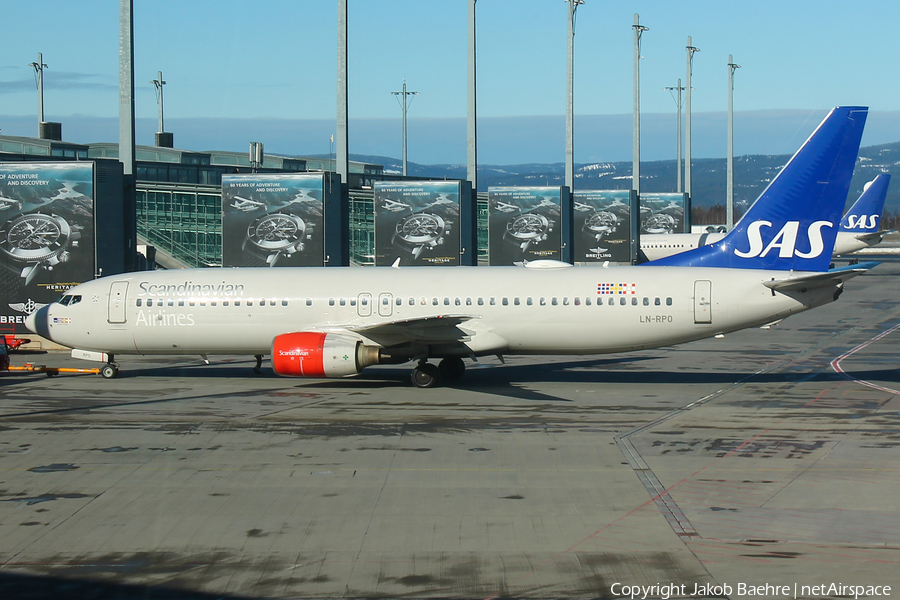 SAS - Scandinavian Airlines Boeing 737-883 (LN-RPO) | Photo 236712