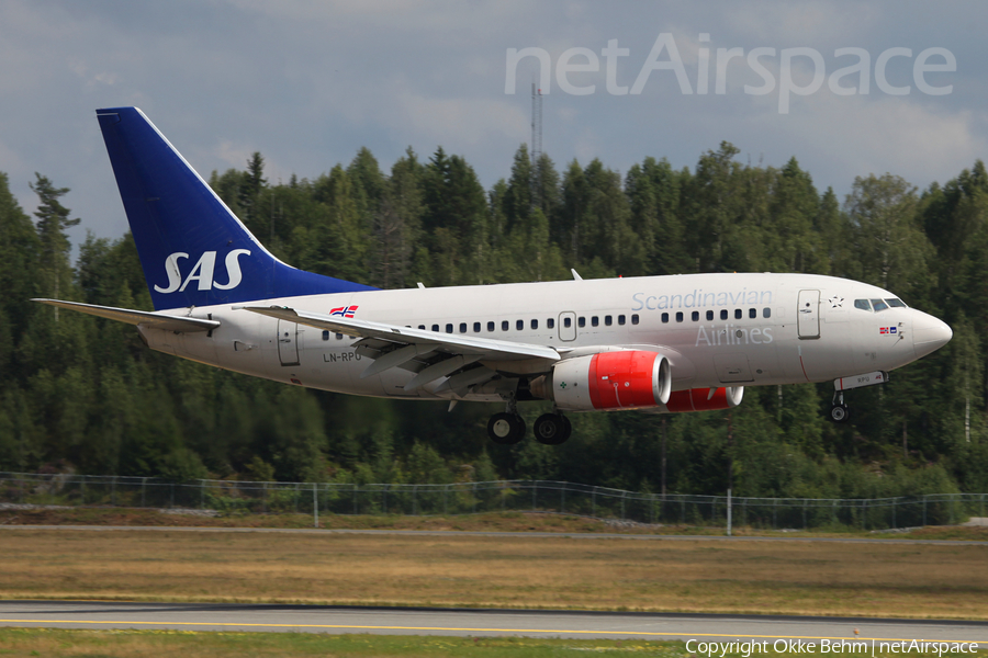 SAS - Scandinavian Airlines Boeing 737-683 (LN-RPU) | Photo 72724