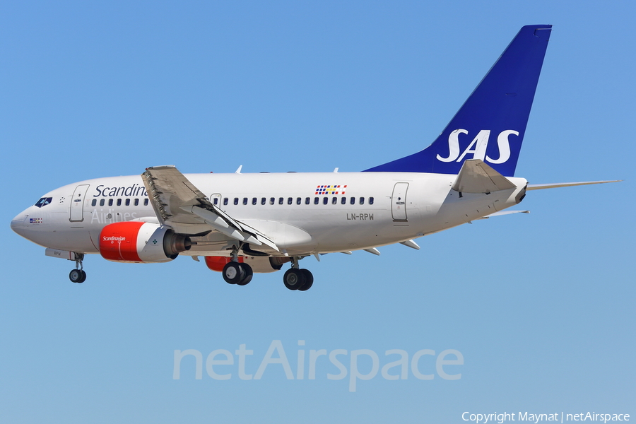 SAS - Scandinavian Airlines Boeing 737-683 (LN-RPW) | Photo 208881