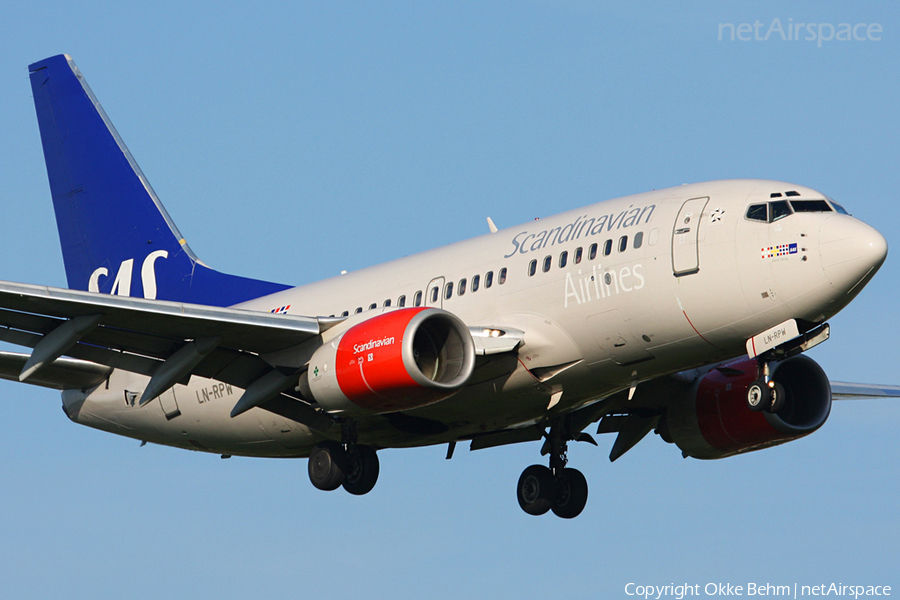 SAS - Scandinavian Airlines Boeing 737-683 (LN-RPW) | Photo 58927