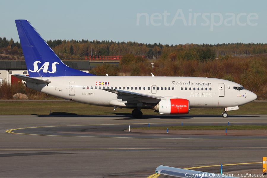SAS - Scandinavian Airlines Boeing 737-683 (LN-RPY) | Photo 92461