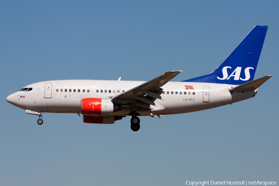 SAS - Scandinavian Airlines Boeing 737-683 (LN-RPZ) | Photo 539098