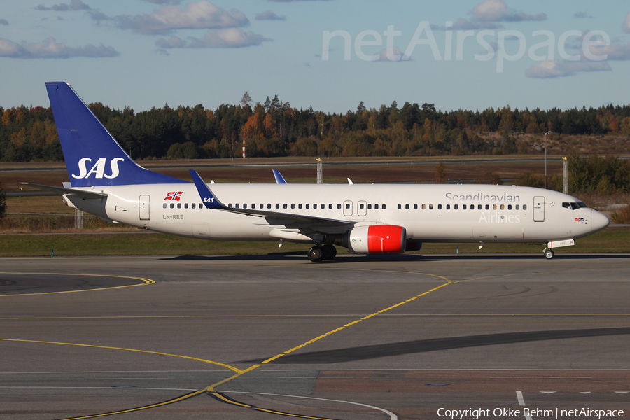 SAS - Scandinavian Airlines Boeing 737-85P (LN-RRE) | Photo 92463