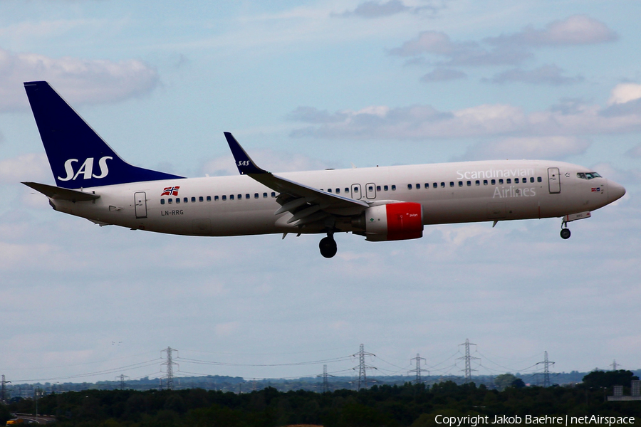 SAS - Scandinavian Airlines Boeing 737-85P (LN-RRG) | Photo 185608