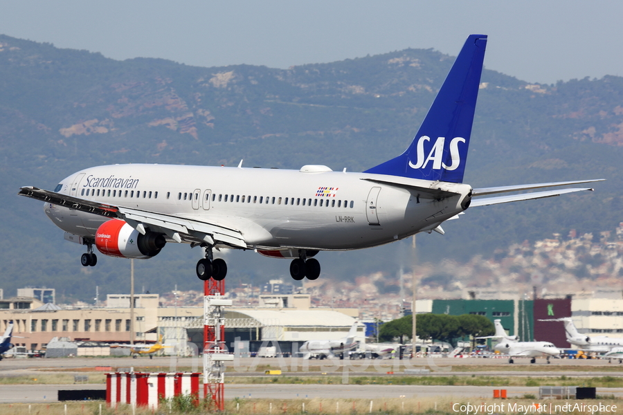 SAS - Scandinavian Airlines Boeing 737-883 (LN-RRK) | Photo 208877