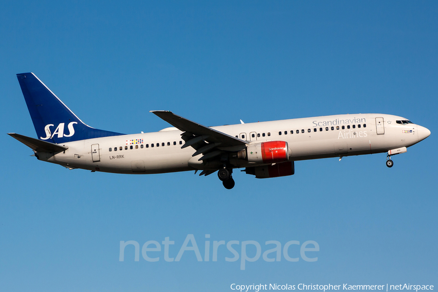 SAS - Scandinavian Airlines Boeing 737-883 (LN-RRK) | Photo 121602