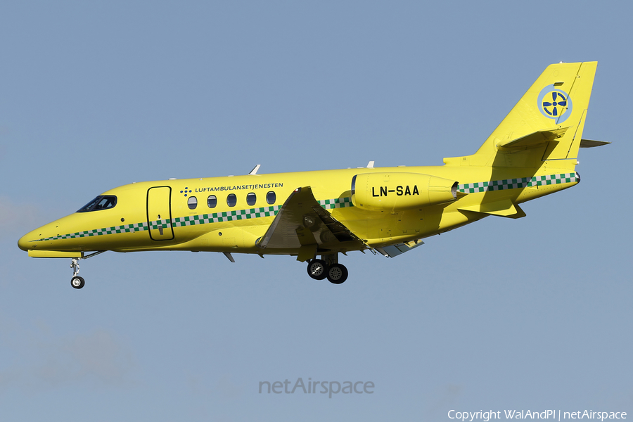 Babcock Scandinavian Air Ambulance Cessna 680A Citation Latitude (LN-SAA) | Photo 679327