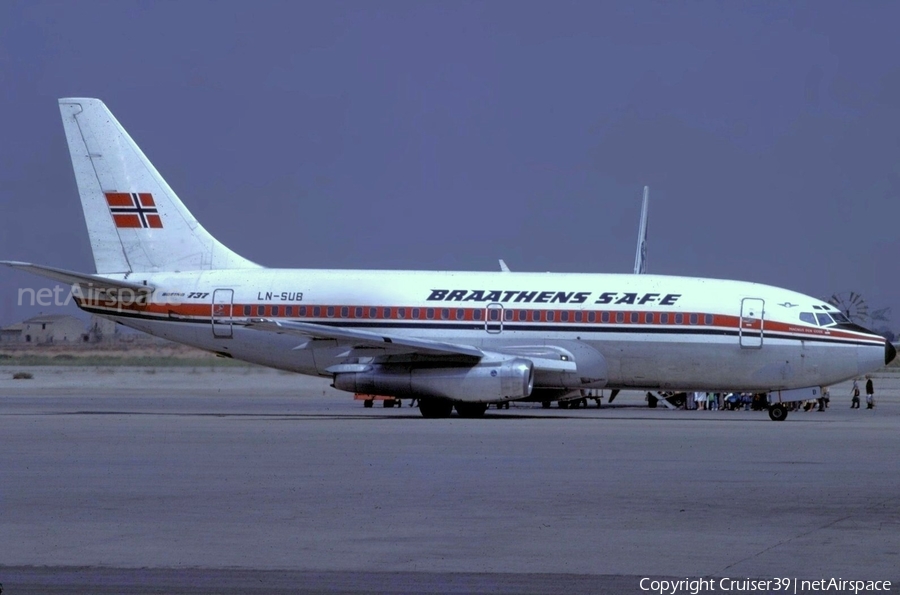 Braathens Boeing 737-205(Adv) (LN-SUB) | Photo 678867