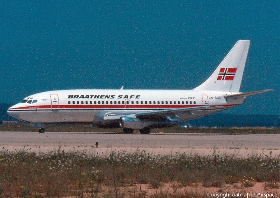 Braathens Boeing 737-205(Adv) (LN-SUQ) | Photo 211280
