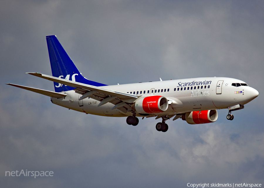 SAS - Scandinavian Airlines Boeing 737-705 (LN-TUF) | Photo 262620