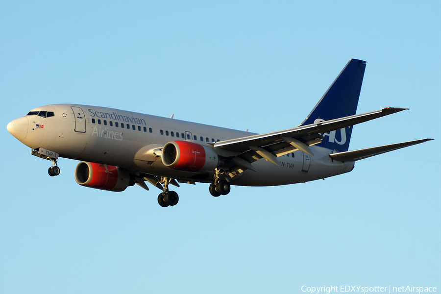 SAS - Scandinavian Airlines Boeing 737-705 (LN-TUH) | Photo 280243