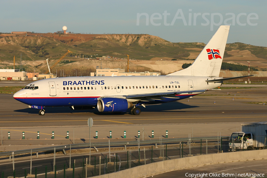 SAS Braathens Boeing 737-705 (LN-TUL) | Photo 72931